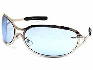 METAL OVAL SUNGLASS（メタルオーバルサングラス）SILVER * LIGHT BLUE