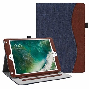 ＊最安挑戦＊Fintie iPad 9.7 ケース 2018/2017 iPad Air 2 ケース iPad Air ケース 高級PUレザーカバー ２つ折スタンド マルチ視角 オー