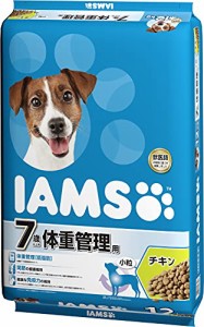 ＊最安挑戦＊アイムス (IAMS) ドッグフード 7歳以上用 体重管理用 小粒 シニア犬用 12kg