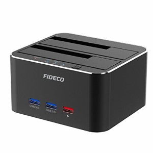 ＊最安挑戦＊HDDスタンド FIDECO ドッキングステーション USB3.0接続 2.5/3.5インチHDD/SSD SATA I/II/III対応パソコンなしで 外付け オ