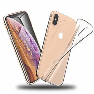 ＊最安挑戦＊ORANGA iPhone Xs 用ケース クリア iPhone X 用 カバー TPU 耐衝撃 黄変防止 ワイヤレス充電対応 超薄型 カメラ保護 アイフ