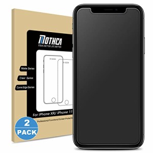 ＊最安挑戦＊Mothca ２枚セット アンチグレア 強化ガラス iPhone 11/iPhoneXR対応 液晶 ガラスフィルム さらさら ゲームフィルム 日本旭