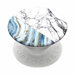 ＊最安挑戦＊PopGrip Aegean Marble POPSOCKETS（ポップソケッツ） スマホリング スマホスタンド スマホグリップ スマホアクセサリー iPh