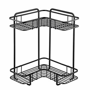 ＊最安挑戦＊【BLKP】 パール金属 L型 コーナー ラック 限定 ブラック 2段 幅36.0 * 奥行26.0 * 高さ36.0cm キッチン 収納 棚 BLKP 黒 AZ