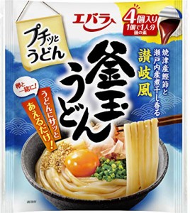 ＊最安挑戦＊エバラ プチッとうどん 釜玉うどん (23g*4個) *4袋