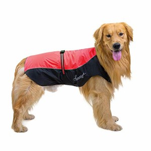 ＊最安挑戦＊RANPHY 犬用 レインコート いぬ 中型犬 大型犬 反射 雨具 梅雨対策 犬用合羽 ジャンプスーツ ペット用 ドッグウエア 防水 汚