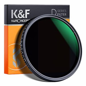 ＊最安挑戦＊可変式NDフィルター ND8-ND2000フィルター 55mm 光学ガラス 減光NDフィルター 薄型 K&F Concept【メーカー直営店】