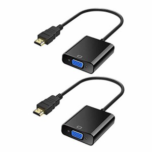 ＊最安挑戦＊HDMI to VGA変換アダプタ hdmi*VGA変換 アダプタ ケーブル HD 1080P 対応 HDMI オス*VGA メスアダプター デスクトップ ノー