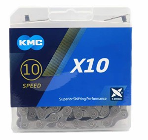 ＊最安挑戦＊KMC X10 チェーン 10スピード/10s/10速 114Links [並行輸入品]