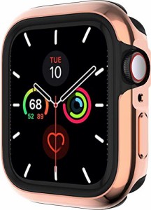 ＊最安挑戦＊【SwitchEasy】 Apple Watch SE Series6 Series5 Series4 44mm 対応 ケース アルミ * TPU 耐衝撃 2重構造 衝撃 吸収 カバー 