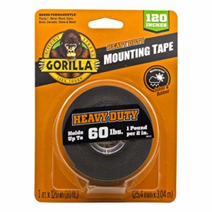 ＊最安挑戦＊Gorilla(ゴリラ) 高耐久両面取り付けテープ