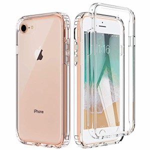 ＊最安挑戦＊BESINPO iPhone SE ケース 第2世代/ 6s/7/8対応 フルカバー クリア TPU 4.7インチ