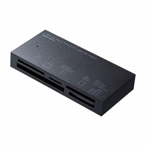 ＊最安挑戦＊サンワサプライ USB3.1 マルチカードリーダー ブラック ADR-3ML50BK