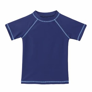 ＊最安挑戦＊[TIZAX] キッズ ラッシュガード 子供 水着 半袖 Ｔシャツ UVカットUPF50* NEW