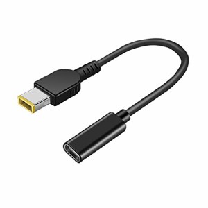 ＊最安挑戦＊fine-R タイプC USB-C 入力 DC 11*4.5 mm 変換 NEC Lenovo ノートパソコン 充電器 レノボ LAVIE 方口 スリムチップ PD 充電 