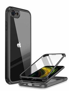 ＊最安挑戦＊Miracase iPhone SE 用ケース 第2世代 iPhone SE2 用ケース 2020 iPhone 8 用ケース 9H強化ガラス 4.7インチ フルカバー 360