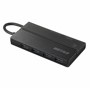 ＊最安挑戦＊BUFFALO USB ハブ PS5 Windows iMac MacBook Air / Pro 対応 Type-C USB3.1(Gen1) スリムタイプ バスパワー 4ポート ケーブ