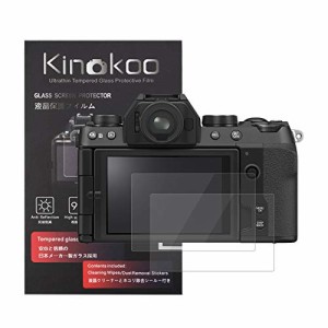 ＊最安挑戦＊kinokoo 液晶保護フィルム Fujifilm 富士フイルム FUJIFILM X-S10 XS10専用 硬度9H 高透過率 耐指紋 気泡無し 強化ガラス 厚