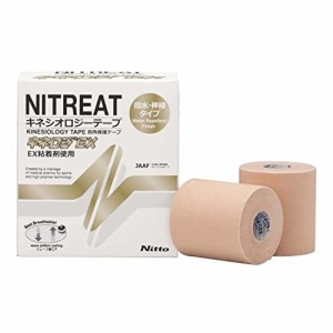 ＊最安挑戦＊ニトリート(NITREAT) テーピング 筋肉サポート用 キネシオロジーテープ かぶれにくい はがれにくい 貼り直し可能 キネロジEX