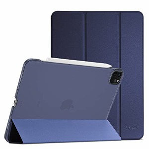 ＊最安挑戦＊ProCase iPad Pro 11 ケース 第4/3/2/1世代に適用（2022 2021 2020 2018)、[Apple Pencilのペアリングと充電に対応] 三つ折