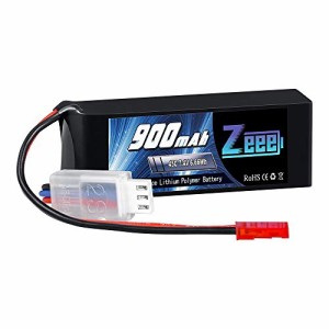 ＊最安挑戦＊ゼエエ Zeee 2S リポバッテリー 7.4V 45C 900mAh JSTプラグ付き RCヘリコプター用 FPV用 ドローン用 ラジコン製品バッテリー