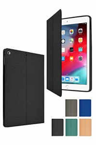 ＊最安挑戦＊シズカウィル(shizukawill) iPad 6世代 5世代 iPad Air2 Air 9.7インチ 手帳 PUレザー TPU ケース カバー ブラック