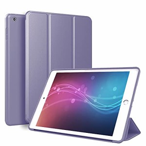 ＊最安挑戦＊KenKe 新型 iPad 9.7 インチ 2017/2018 ケース 超軽量 柔らかいシリコン PU材質カバー 3段階折り畳み可 スタンド マグネット