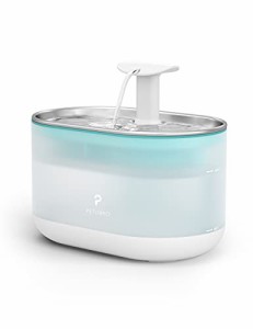 ＊最安挑戦＊PETLIBRO ペット自動給水器 ステンレス鋼 静音 循環式 2.1L 湧泉式 蛇口式 水飲み器 猫/中小犬用 新鮮な水