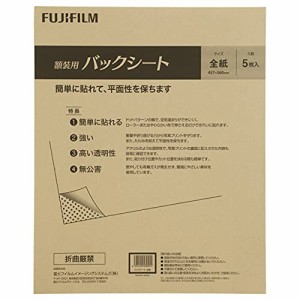 ＊最安挑戦＊FUJICOLOR 額縁 額装用 バックシート 全紙 5枚入り 470215