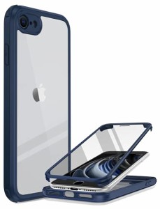 ＊最安挑戦＊Miracase iPhone SE 用ケース 第2世代 iPhone SE2 用ケース 2020 iPhone 8 用ケース 9H強化ガラス 4.7インチ フルカバー 360