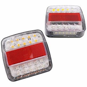 ＊最安挑戦＊Meliore テールランプ DC12V LED リフレクター ダウンライト 付 内蔵 ボートトレーラー 牽引 トラック フォークリフト ミニ