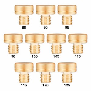 ＊最安挑戦＊メインジェット 10サイズ 丸大(８X９）メインジェットメインジェットセット T M/T M R/M J N２４/ T D M R/V M２２ キャブレ