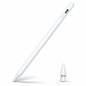 ＊最安挑戦＊NIMASO タッチペン iPad 用 ペン スタイラスペン 極細 高感度 iPad pencil 傾き感知/磁気吸着/誤作動防止機能対応 軽量 耐摩