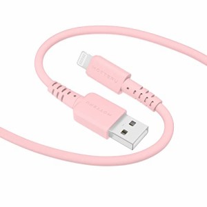 ＊最安挑戦＊MOTTERU (モッテル) USB-A to Lightning シリコンケーブル Apple認証 しなやかでやわらかい 絡まない 断線に強い iPhone/iPa