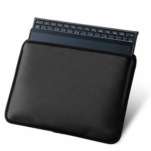 ＊最安挑戦＊エレコム Surface Pro8 ProX ケース PCケース セミハードポーチ スリーブ 耐衝撃 ペンホルダ付 ブラック TB-MSP8SHPBK