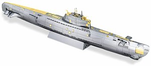 ＊最安挑戦＊Piececool 3d立体パズル メタリックナノパズル 潜水艦 パーツ数：200個 ナノパズル 3Dパズル 誕生日 クリスマス プレゼント 