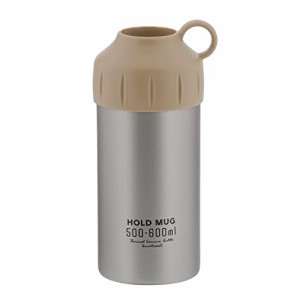 ＊最安挑戦＊ベストコ ステンレス ペットボトル ホルダー 500ml 600ml ステンレス NQ-0003 500*600ml用 HOLD MUG