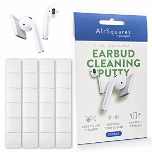 ＊最安挑戦＊AirSquaresイヤホン 掃除Airpod用, airpods 掃除キット, クリーニングパテ デバイスの小さな隙間から耳垢や汚れを除去、EarP