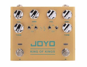 ＊最安挑戦＊JOYO R-20 KING OF KINGS デュアルチャネル オーバードライブ エフェクター King of Tone
