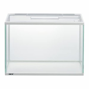 ＊最安挑戦＊ジェックス GEX AQUARIUM マリーナスリムL水槽ホワイト MRS-400WH-N ホワイトフレーム水槽 W39.8*D20.4*H28cm