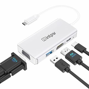 ＊最安挑戦＊USB ハブ アダプタ USB3.0 hub 4K解像度 HDMI 分配器 Type-C 100W高速PD充電 USBポート USB HDMI 変換 Thunderbolt3対応 Mac