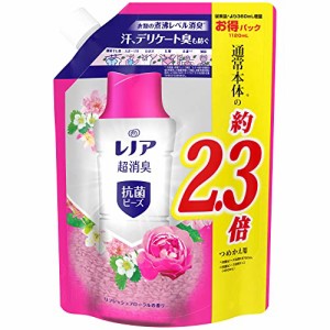 ＊最安挑戦＊レノア 超消臭 抗菌ビーズ リフレッシュフローラル 詰め替え 特大1,120mL