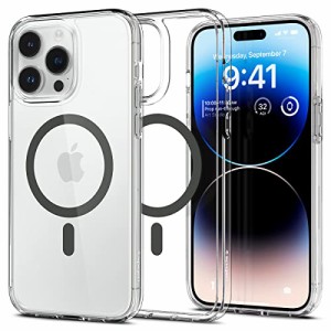 ＊最安挑戦＊Spigen iPhone14Pro ケース MagSafe対応 マグネット搭載 黄変なし 2重構造 米軍MIL規格取得 耐衝撃 すり傷防止 マグセーフ 