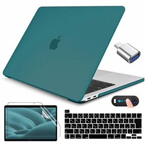 ＊最安挑戦＊CISSOOK MacBook Pro 13 ケース ディープティール つや消し 2020 2021年 新型 深い ティールカラー MacBook Pro 13 インチ 