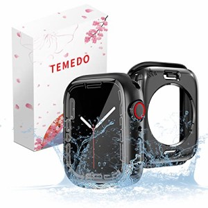 ＊最安挑戦＊【2022防水ケース】TEMEDO360ど度 apple Watch ケース専用 防水ケース アップルウォッチ カバー PC素材 一体型360ど度 apple