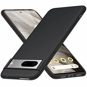 ＊最安挑戦＊Pixel7 ケース シリコン ピクセル7 スマホケース ソフト 黒 耐衝撃 軽量 薄型 ストラップホール付き Google Pixel 7 カバー 