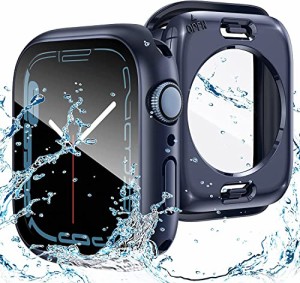 ＊最安挑戦＊【最新防水ケース】ANYOI Apple Watch 用ケース 44mm 40mm 防水ケース 360度全面防水 バンド 水泳・スポーツ専用 ガラスフィ