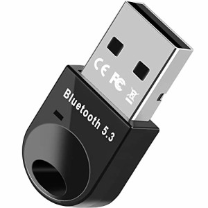 ＊最安挑戦＊【最先端Bluetooth5.3技術】VAVIICLO Bluetooth 5.3 USBアダプタ Ver5.3 低遅延 無線 省電力 apt-X EDR/LE対応 Windows 11/1