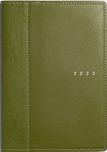 ＊最安挑戦＊高橋書店 手帳 2023年 4月始まり B6 ウィークリー シャルム 6 オリーブグリーン No.636