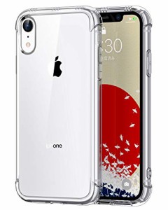 ONES HD全透明 iPhone XR ケース 米軍MIL規格 超耐衝撃 『 360*エアバッグ、半密閉音室 』〔 画面 ？ レンズ保護、滑り止め、ストラップ
